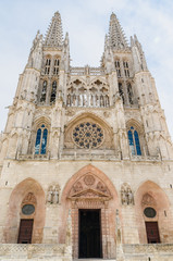 Obraz premium Cathedral of Burgos Facade