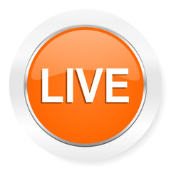 live orange computer icon