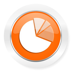 diagram orange computer icon