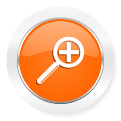 lens orange computer icon