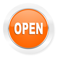 open orange computer icon