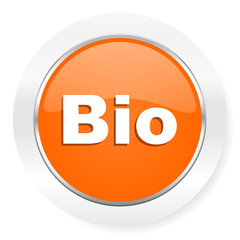 bio orange computer icon