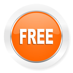 free orange computer icon