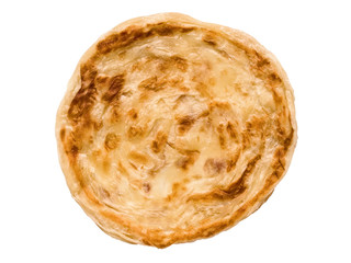 indian roti prata isolated