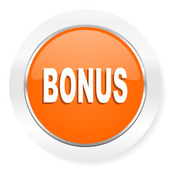 bonus orange computer icon