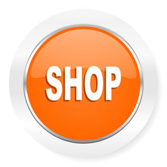 shop orange computer icon