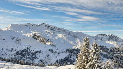 Alpine ski resort