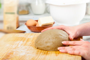 Rye dough