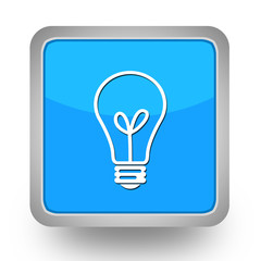 BOUTONS CARRES COLLECTION BLEUE