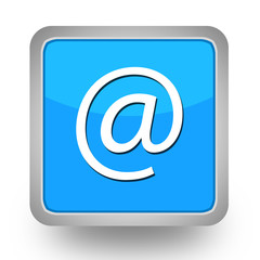 BOUTONS CARRES COLLECTION BLEUE