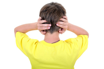 Kid with Closed Ears