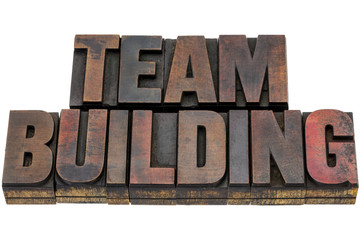 team building in wood type