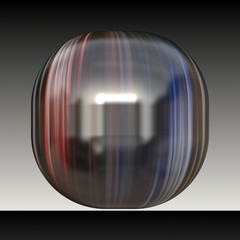 fantastic illustrated glass background object