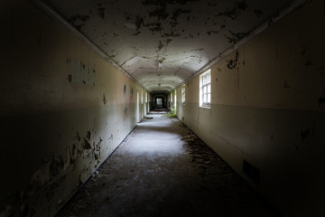 old abandoned building