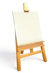 Easel illustration