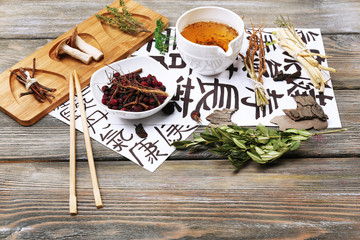 Traditional chinese herbal medicine ingredients with not real