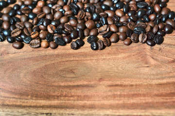 geröstete Kaffeebohnen