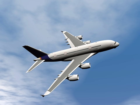 Aircraft - 3D render