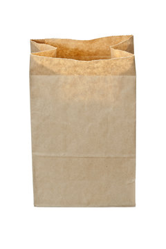 Recycled paper bag.