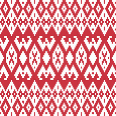 Ethnic textile ornamental seamless pattern.