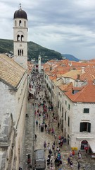 Fototapeta premium Dubrovnik vista mura