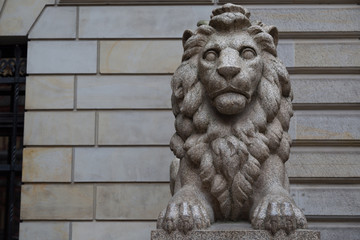 Hamburg Town Hall Lion