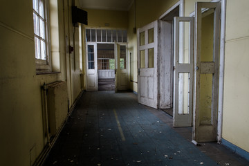 old abandoned building