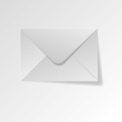 Enveloppe Hintergrund weiß
