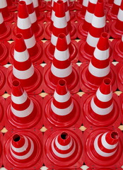 cône de signalisation, cône de chantier, balisage