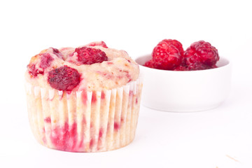 raspberry muffin