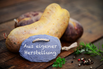 Leberwurst, Rotwurst