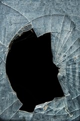 Accident, cracked window glass - 67756234