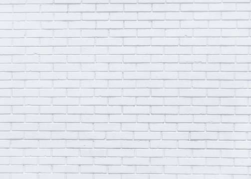 Fototapeta White brick wall for background