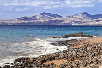 Rocks on the Sea Shore