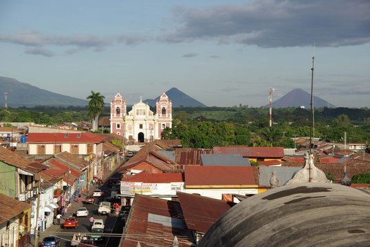 Eglise à Leon, Nicaragua