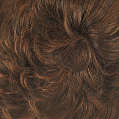 Naklejka premium Hair fragment as a background composition