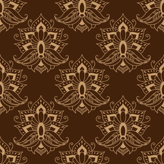 Floral seamless arabesque pattern