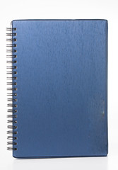 Multiple color note book isolated