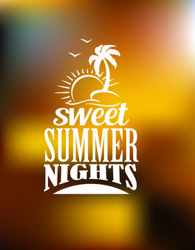 Sweet Summer Nights banner