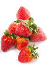 Strawberries berry isolated