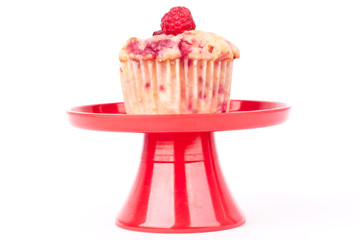 raspberry muffin