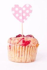 raspberry muffin