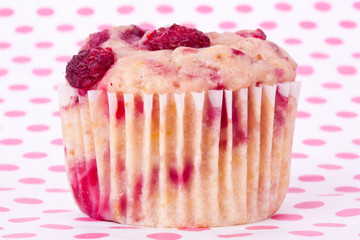 raspberry muffin