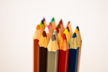 Fototapeta premium coloured pencil
