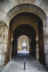 Fototapeta na wymiar Tourism, Toledo, most famous city in spain