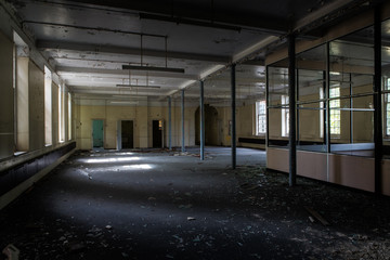 old abandoned building