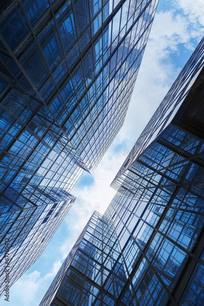 Aufkleber building abstract