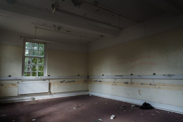 old abandoned building