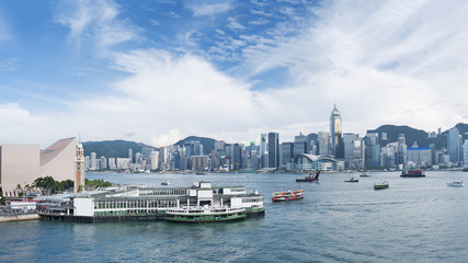 Victoria Harbor of Hong Kong