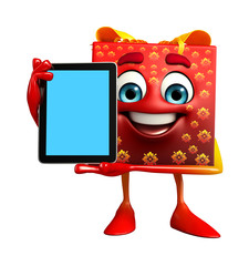 Gift Box Character with tab